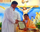 Mangaluru: Bondel parishioners bid farewell to assistant parish priest Fr Lancy D’Souza